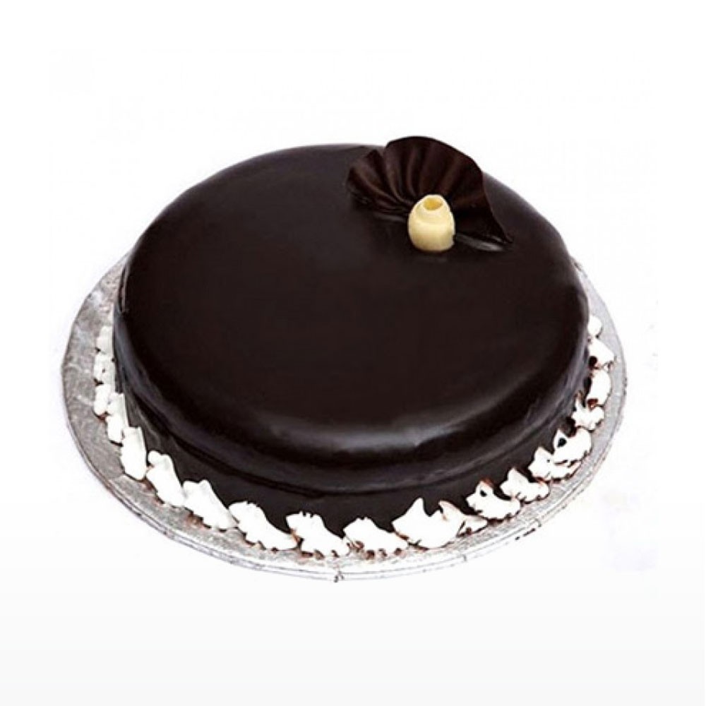 1kg Dark Chocolate Eggless Cake